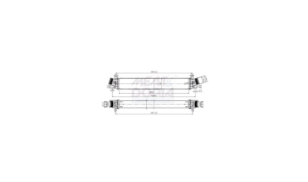 Intercooler – 995193 – (Meat & Doria) v:3882145 Intercooler – 995193 – (Meat & Doria) v:3882145