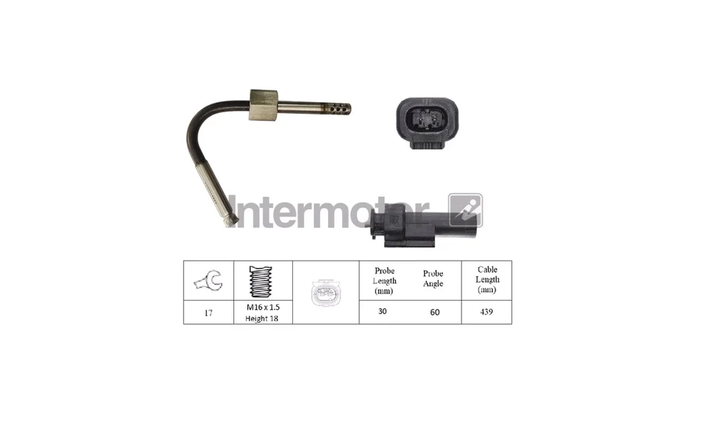 Sensor, Eksostemperatur 27403 (Intermoto v:5465421