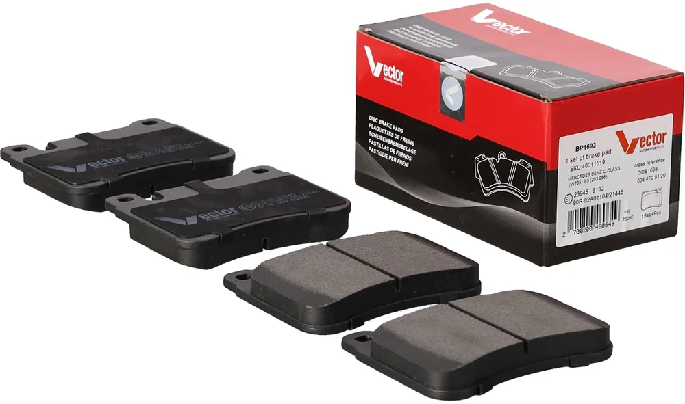 Bremsekloss Sett GDB1693 COTEC (Vector) v:1657967