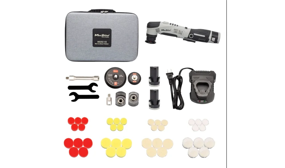 Maxshine Mini Poleringsmaskin Kit v:570876 Maxshine Mini Poleringsmaskin Kit v:570876