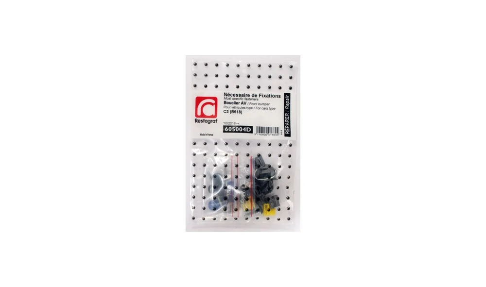 Klips, karosseri - 605004D - (Restagraf) v:4394315