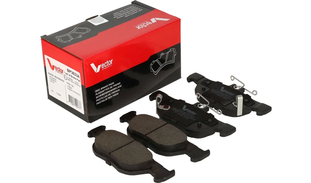 Bremsekloss Sett – LP3633 – (Vector) v:7967734 Bremsekloss Sett – LP3633 – (Vector) v:7967734