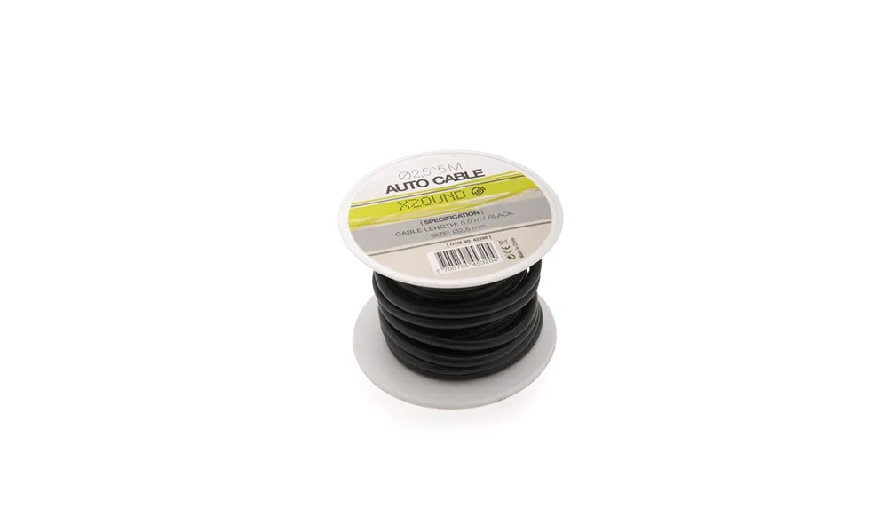 Bilkabel Ø2,5 mm, sort v:9311288