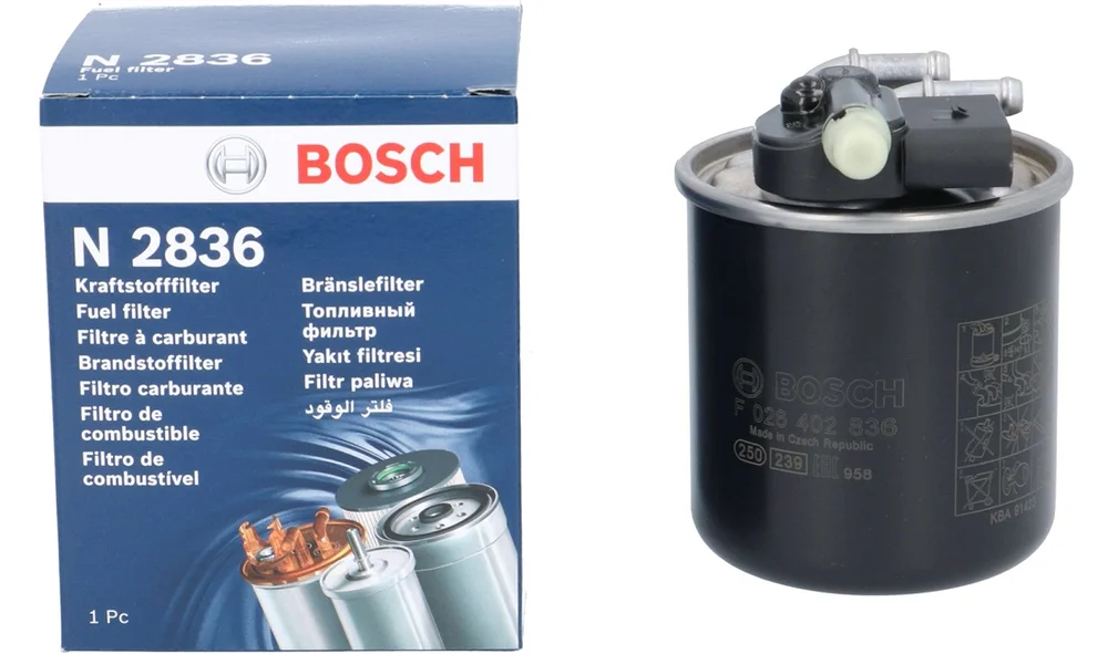 Drivstoffilter – F 026 402 836 – (BOSCH) v:1428338 Drivstoffilter – F 026 402 836 – (BOSCH) v:1428338