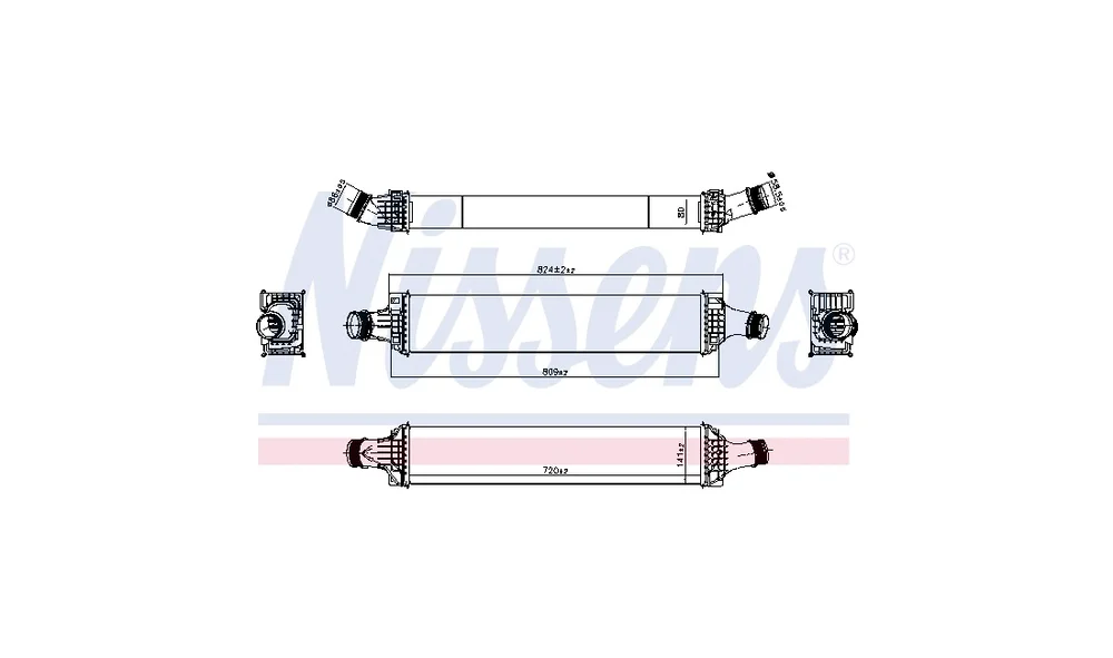 Intercooler 961345 ** FIRST FIT ** (Niss v:3097837