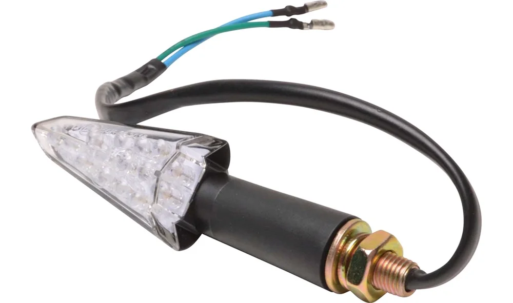 Blinklys hvit LED Racing type hs v:1630250