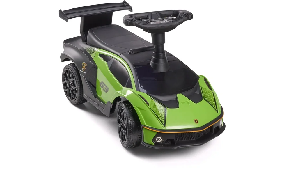 Lamborghini gåbil grønn horn og motorlyd v:7036946 Lamborghini gåbil grønn horn og motorlyd v:7036946