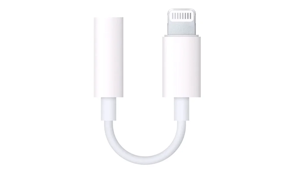 Lightning til mini jack adapter 0,1 m v:4992884 Lightning til mini jack adapter 0,1 m v:4992884